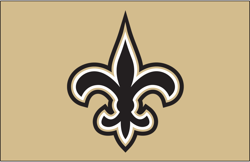 New Orleans Saints 2017-Pres Primary Dark Logo fabric transfer